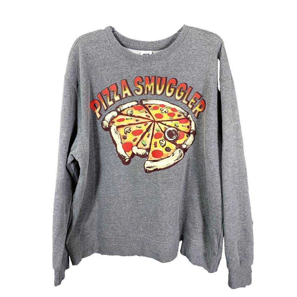 Disney Parks Star Wars Pizza Smuggler Millennium Falcon Sweatshirt Men's XL